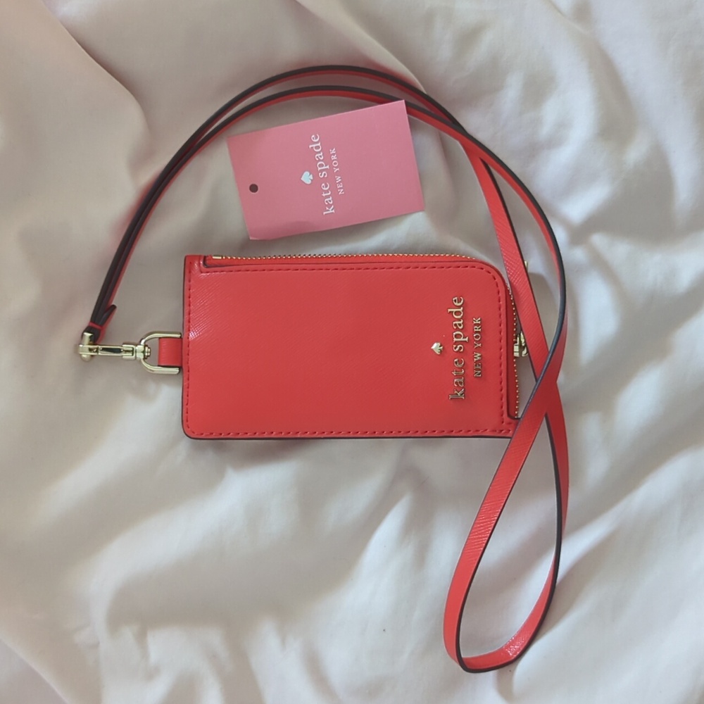 Kate Spade Card Case Lanyard - WLR00139 Staci - Gazpacho (609)